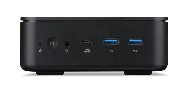 Acer Veriton NUC N1502G-13U5U Taille pc 0.73l Noir 120U - Barebone - visuel 8
