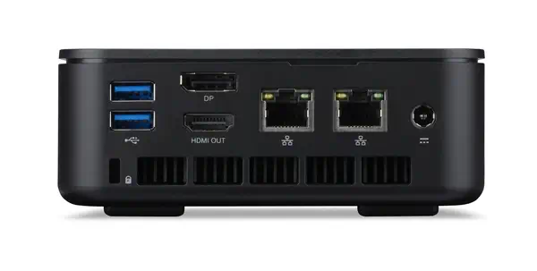 Acer Veriton NUC N1502G-13U5U Taille pc 0.73l Noir 120U - Barebone - visuel 9