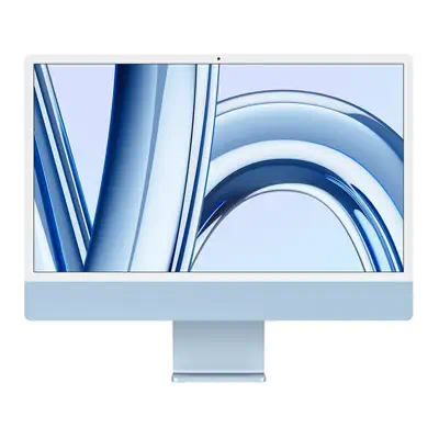 iMac 24'' 4.5K M3 (CPU 8/8) 8Go 256Go SSD 2023 Bleu - Grade Reconditionné en France Très bon état - Apple - Unité centrale reconditionnée - visuel 1