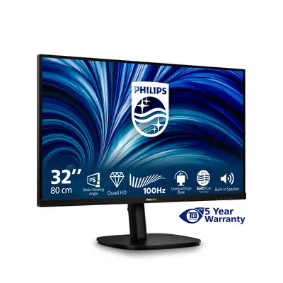 Philips 3000 series 32B2N3500/00 écran plat de PC 80 cm (31.5") 2560 x 1440 pixels Quad HD LCD Noir - Ecran Ordinateur - visuel 4