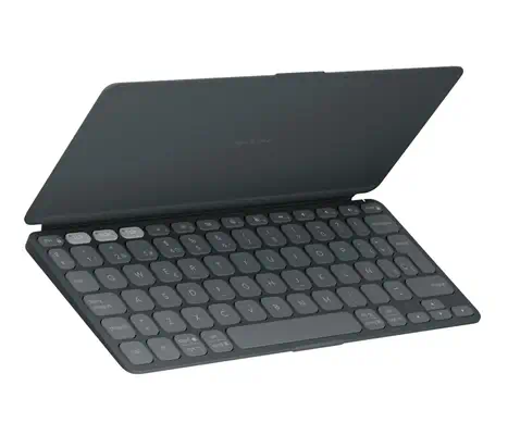 Logitech Keys-To-Go 2 QWERTZ Allemand Bluetooth Graphite - Clavier - visuel 1