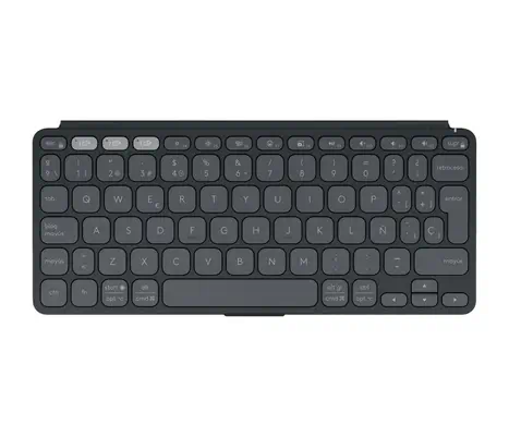 Logitech Keys-To-Go 2 QWERTZ Allemand Bluetooth Graphite - Clavier - visuel 2