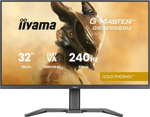 iiyama G-MASTER GB3295QSU-B1 écran plat de PC 80 cm (31.5") 2560 x 1440 pixels Quad HD LED Noir - Ecran Ordinateur - visuel 1