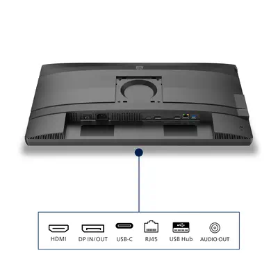 Philips 4000 series 24B2U4301/00 écran plat de PC 60,5 cm (23.8") 1920 x 1080 pixels Full HD LCD Gri - Ecran Ordinateur - visuel 6