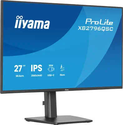 iiyama ProLite XB2796QSC-B1 écran plat de PC 68,6 cm (27") 2560 x 1440 pixels Quad HD LED Noir - Ecran Ordinateur - visuel 9