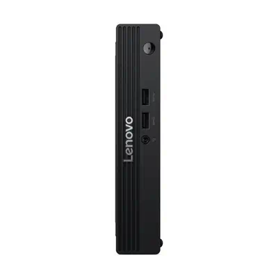 Lenovo V100q Intel Core i3 N-series i3-N305 8 Go DDR5-SDRAM 256 Go SSD Windows 11 Pro Mini PC Noir - Unité Centrale - visuel 1