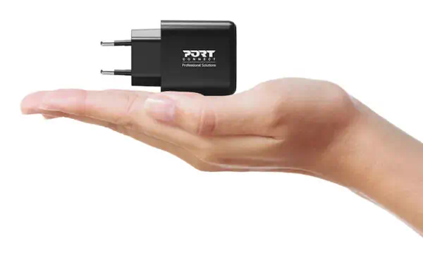 Port Designs 902104EU chargeur d'appareils mobiles Universel Noir Secteur Charge rapide Intérieure - Chargeur et alimentation - visuel 5