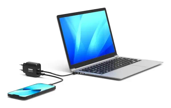 Port Designs 902104EU chargeur d'appareils mobiles Universel Noir Secteur Charge rapide Intérieure - Chargeur et alimentation - visuel 4