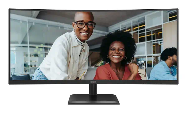 AOC E4 CU34E4CV écran plat de PC 86,4 cm (34") 3440 x 1440 pixels UltraWide Quad HD LCD Noir - Ecran Ordinateur - visuel 6