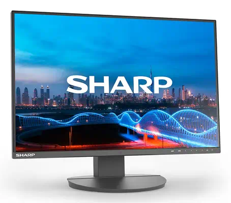 Sharp MultiSync EA241W écran plat de PC 61 cm (24") 1920 x 1200 pixels Full HD LCD Noir - Ecran Ordinateur - visuel 2