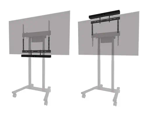 Neomounts AV30-500BL Kit vidéobar 43-110" - VESA - max 10 kg - universel - Accessoire ENI, TBI et VPI - visuel 10