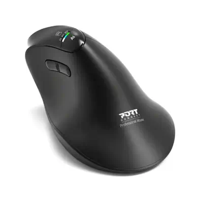 Port Designs ERGO AUDITOR souris Universel Droitier RF sans fil + Bluetooth Optique 4800 DPI - Souris - visuel 3