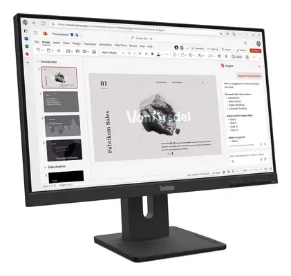 Lenovo ThinkVision E22-40 Moniteur - Ecran Ordinateur - visuel 2