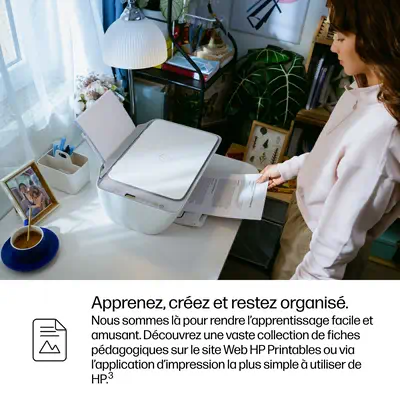 HP DeskJet 2922 Sans fil All-in-One Couleur Imprimante - Multifonctions Jet d'encre - visuel 6