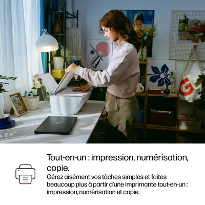 HP DeskJet 2922 Sans fil All-in-One Couleur Imprimante - Multifonctions Jet d'encre - visuel 5