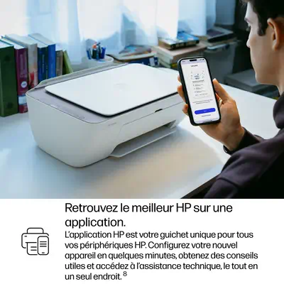 HP DeskJet 2922 Sans fil All-in-One Couleur Imprimante - Multifonctions Jet d'encre - visuel 5