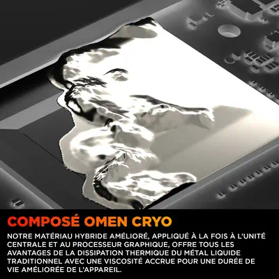 OMEN MAX Gaming Laptop 16-ah0038nf HP - visuel 1 - hello RSE - Intégrer des plastiques issus de déchets récupérés dans l’environnement