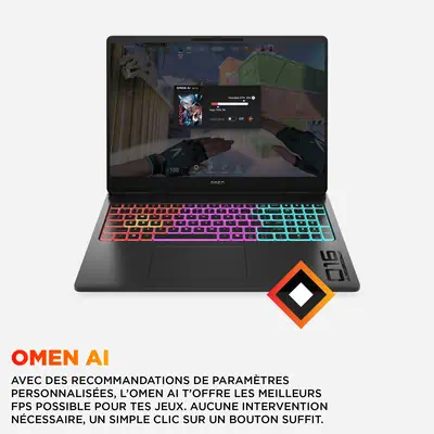 OMEN MAX Gaming Laptop 16-ah0039nf - HP - PC Portable - visuel 9