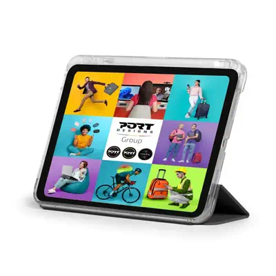 Port Designs 201355 étui pour tablette 27,7 cm (10.9") Folio porte carte Noir, Lavande, Transparent - Etui et Housse - visuel 9