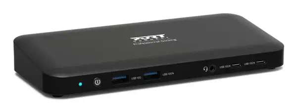 Station d'accueil bureau 3 X 4 USB-C 11 périphériques 100W - Port Designs - Station d'accueil pour portable - visuel 5