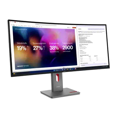 Lenovo ThinkVision P40WD-40 Moniteur - Ecran Ordinateur - visuel 2