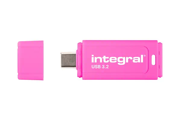 Integral Neon-C INFD32GBNEONCPK3.2 lecteur USB flash 32 Go USB Type-C 3.2 Gen 1 (3.1 Gen 1) Noir - Adaptateur stockage - visuel 1