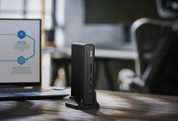 ASUS Triple Display USB-C Dock Duo DC301 Avec fil Noir - Asus - Station d'accueil pour portable - visuel 10