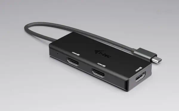 USB-C Triple 4K HDMI Video Adapter, Power Delivery 100W - I-Tec - Connectique - visuel 2