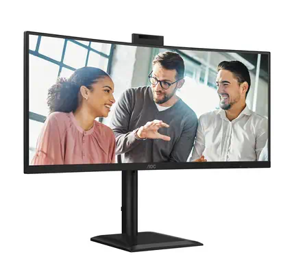 AOC E4 CU34E4CW écran plat de PC 86,4 cm (34") 3440 x 1440 pixels UltraWide Quad HD LED Noir - Ecran Ordinateur - visuel 8