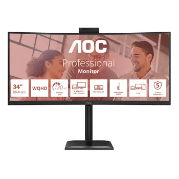 Ecran Ordinateur AOC CU34E4CW offre