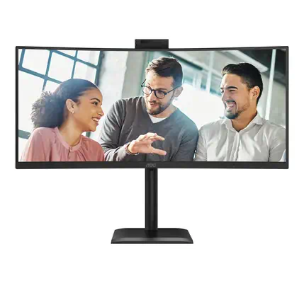 AOC E4 CU34E4CW écran plat de PC 86,4 cm (34") 3440 x 1440 pixels UltraWide Quad HD LED Noir - Ecran Ordinateur - visuel 6