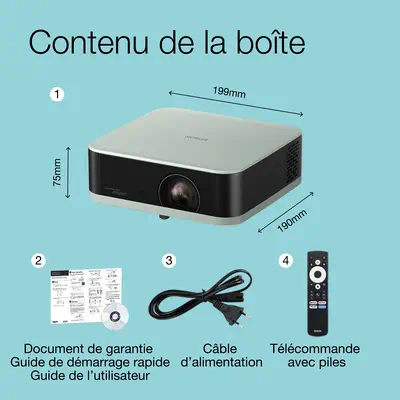 Epson Home Cinema V11HB72340 vidéo-projecteur Projecteur à focale standard 700 ANSI lumens LCD 1080p - Vidéoprojecteur Professionnel - visuel 9