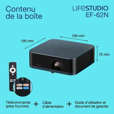 Lifestudio Pop Plus EF-62N - Epson - Vidéoprojecteur Professionnel - visuel 9