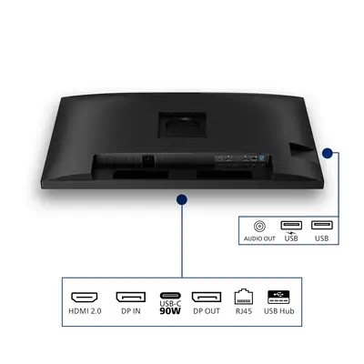 Philips 32B2U3601/00 écran plat de PC 80 cm (31.5") 2560 x 1440 pixels Quad HD LCD Noir - Ecran Ordinateur - visuel 5