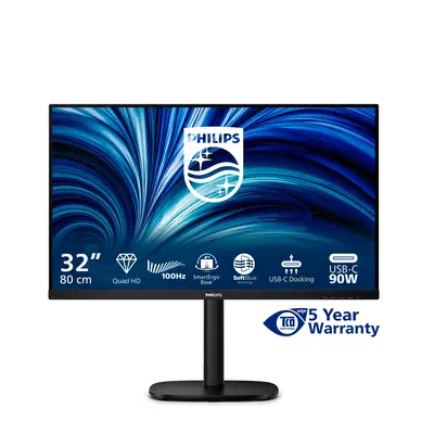 Philips 32B2U3601/00 écran plat de PC 80 cm (31.5") 2560 x 1440 pixels Quad HD LCD Noir - Ecran Ordinateur - visuel 8