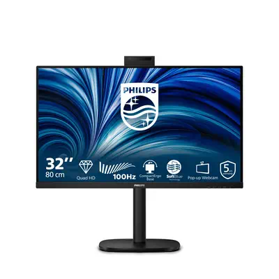 Philips 3000 series 32B2U3601H/00 écran plat de PC 80 cm (31.5") 2560 x 1440 pixels Quad HD LCD Noir - Ecran Ordinateur - visuel 1