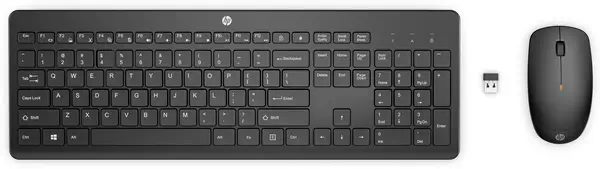 Ensemble clavier et souris sans fil HP 235 - Clavier - visuel 1