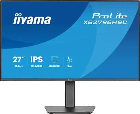 iiyama ProLite XB2796HSC-B1 écran plat de PC 68,6 cm (27") 1920 x 1080 pixels Full HD LED Noir - Ecran Ordinateur - visuel 2
