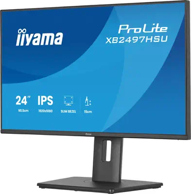 iiyama ProLite XB2497HSU-B1 écran plat de PC 60,5 cm (23.8") 1920 x 1080 pixels Full HD LED Noir - Ecran Ordinateur - visuel 6