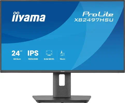iiyama ProLite XB2497HSU-B1 écran plat de PC 60,5 cm (23.8") 1920 x 1080 pixels Full HD LED Noir - Ecran Ordinateur - visuel 3