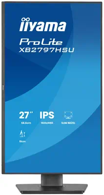 iiyama ProLite XB2797HSU-B1 écran plat de PC 68,6 cm (27") 1920 x 1080 pixels Full HD LED Noir - Ecran Ordinateur - visuel 4