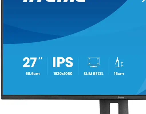 iiyama ProLite XB2797HSU-B1 écran plat de PC 68,6 cm (27") 1920 x 1080 pixels Full HD LED Noir - Ecran Ordinateur - visuel 9