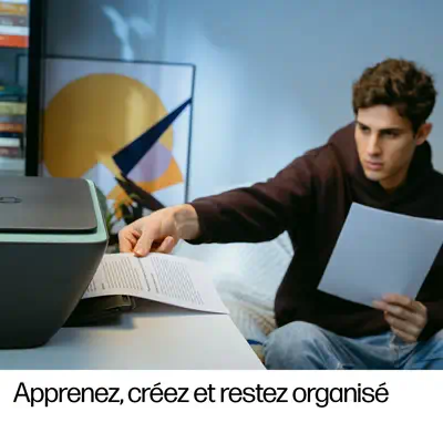 HP DeskJet 2923 Sans fil All-in-One Couleur Imprimante - Multifonctions Jet d'encre - visuel 8