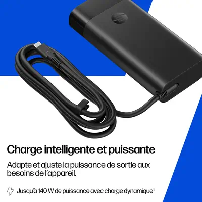 USB-C 140W LAPTOP CHARGER EURO - HP - Station d'accueil pour portable - visuel 6