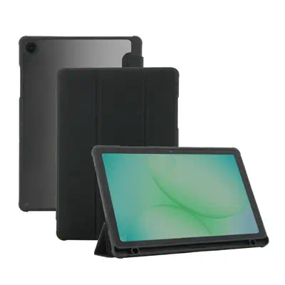 Mobilis 060021 étui pour tablette 27,9 cm (11") Folio porte carte Noir, Transparent - Etui et Housse - visuel 2