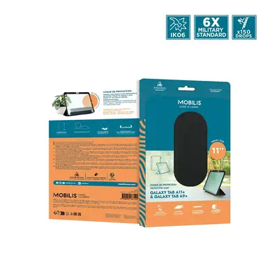 Mobilis 060021 étui pour tablette 27,9 cm (11") Folio porte carte Noir, Transparent - Etui et Housse - visuel 8