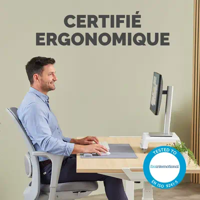 Fellowes Breyta repose-poignet Silicone Gris - Tapis - visuel 5