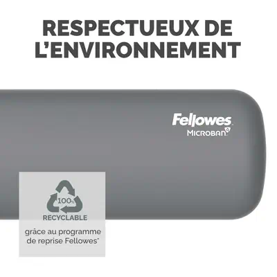Fellowes Breyta repose-poignet Silicone Gris - Tapis - visuel 6