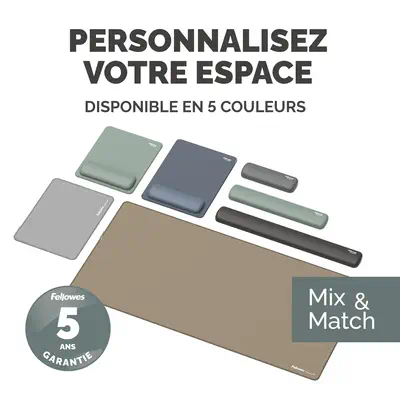 Fellowes Breyta repose-poignet Silicone Gris - Tapis - visuel 9