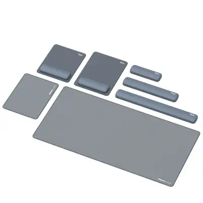 Fellowes Breyta repose-poignet Silicone Bleu clair - Tapis - visuel 7